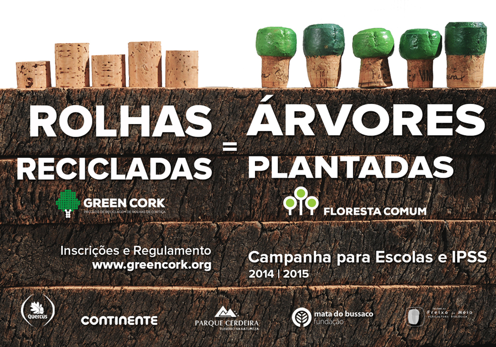 Green Cork campanha de recolha rolhas 2014 15