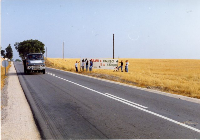 1994 - Manifestação pela proteção da Serra da Gardunha e Marateca @ QUERCUS