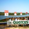 2006, Setembro - Acção de alerta para a contaminação do chumbo nas zonas húmidas, apelando ao fim da caça na Lagoa de Melides. © QUERCUS