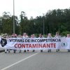 2010, Abril - Protesto contra a contínua descarga de efluentes suinícolas na Ribeira dos Milagres © Paulo Lucas/QUERCUS